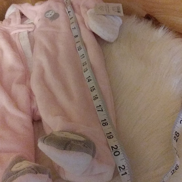 Infant girls fleece snow suit - Picture 5 of 6
